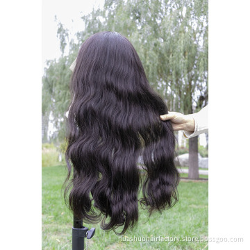 Fast Shipping 150% 180% Density Pre Plucked Brazilian Body Wave Virgin Cuticle Aligned Lace Frontal Wigs For Black Women
